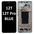 Xiaomi 12T / 12T Pro 5G (2022) LCD touch screen (Original Service Pack) with frame [Blue] X-480